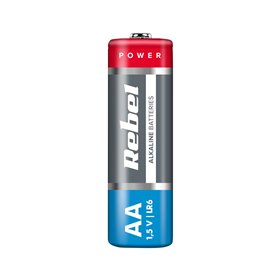 Batéria REBEL alkalická AA 1,5V LR06 (4ks)