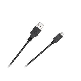 Kábel USB A - micro USB  0,2m cabletech standard