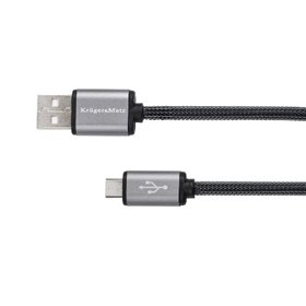Kábel USB A - micro USB 1,8m Kruger&Matz