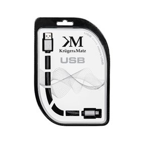 Kábel USB A - micro USB OTG 0,2m Kruger&Matz