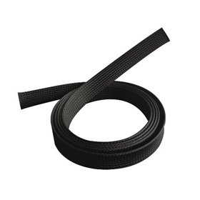 Polyesterový pás na káble A/V 1m/400mm čierny