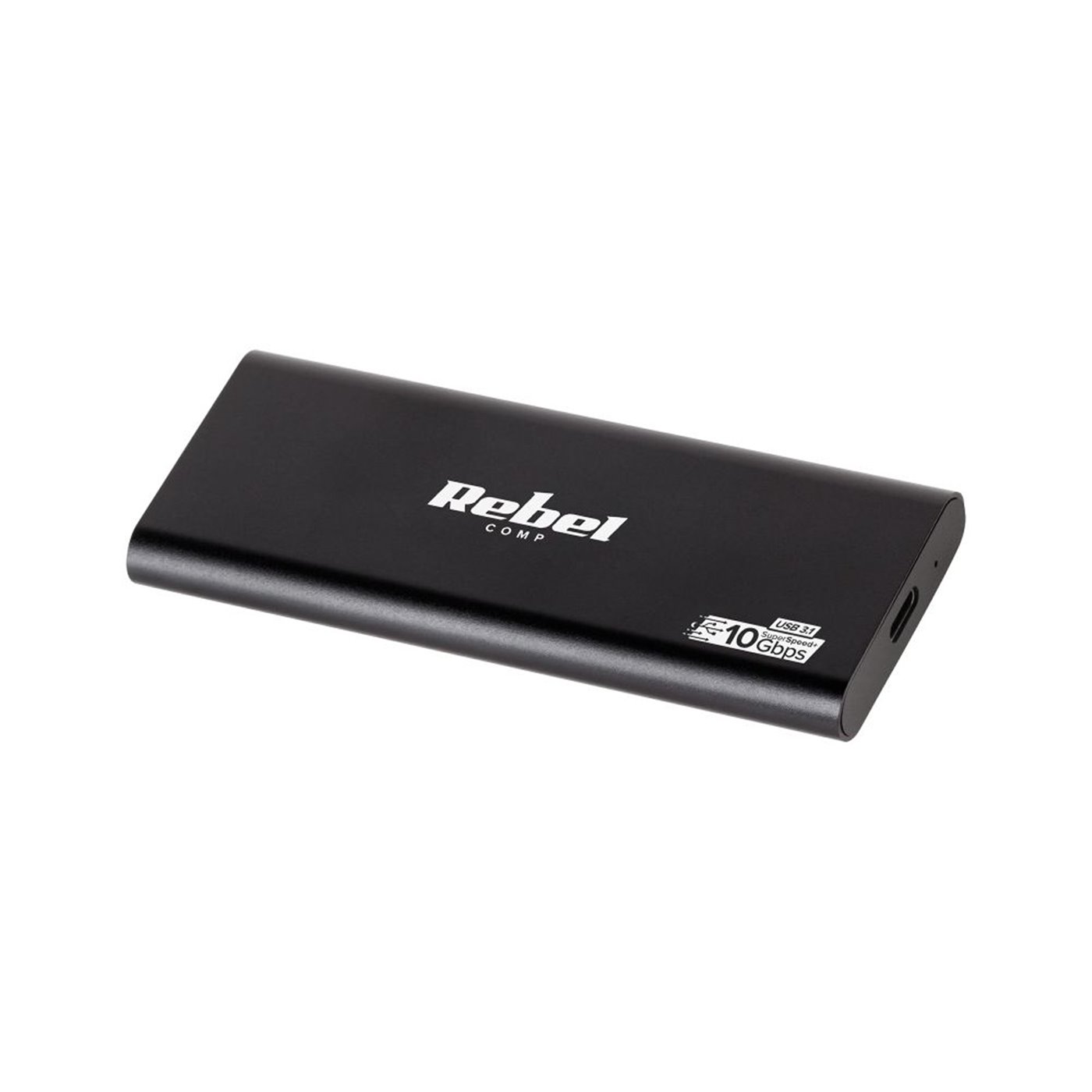 Box na disk SSD M2 USB typ C  3.0 Rebel hliníkový