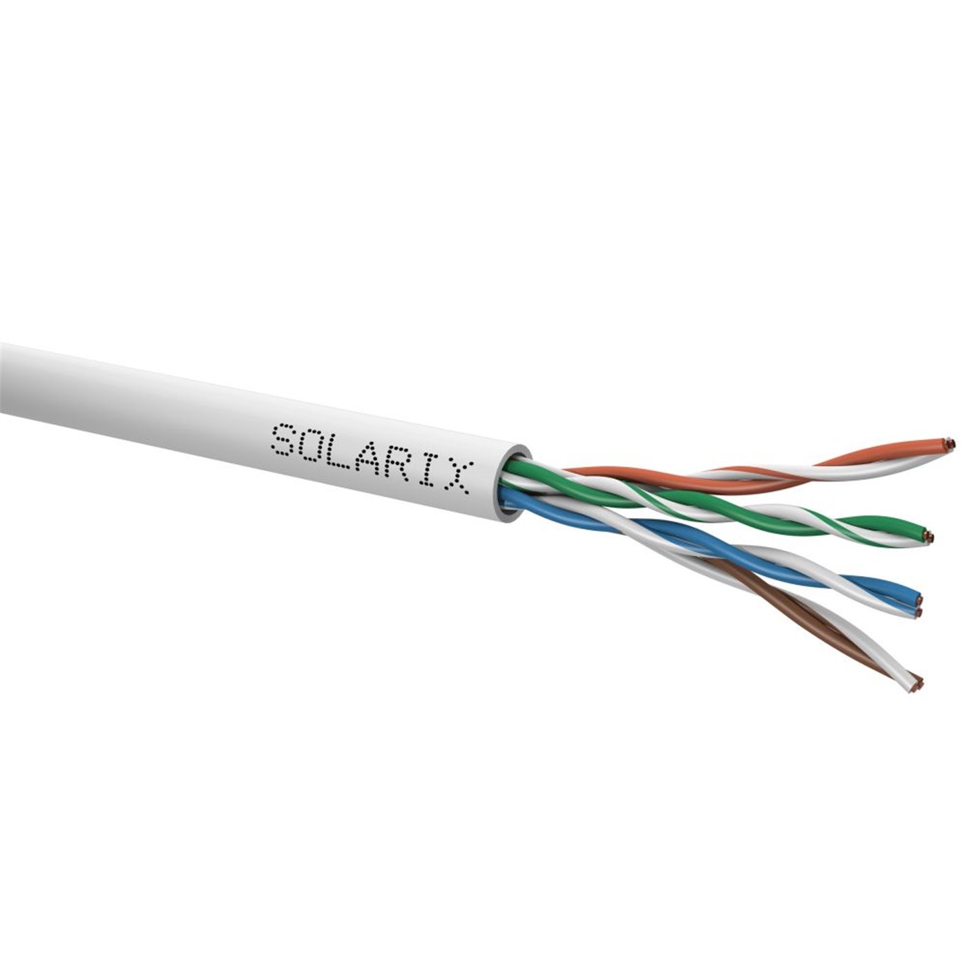 Kábel dátový Solarix UTP CAT.5E (305m)