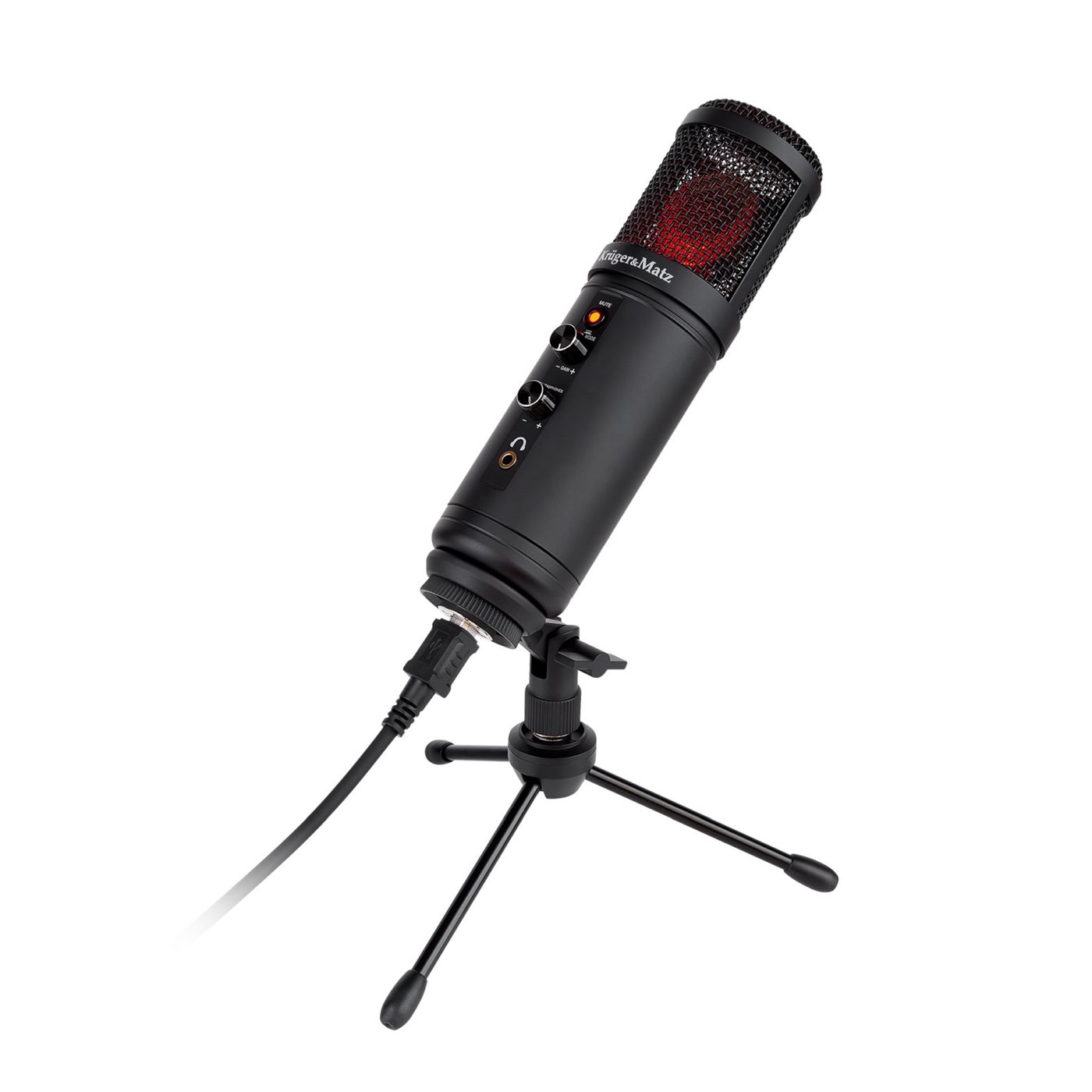 Mikrofón herný / vlogovací  Kruger & Matz Warrior GV-100