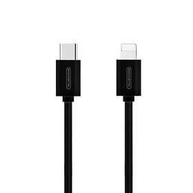Kábel USB C - Lightning Apple iPhone SMS-BT10, 18W, čierny