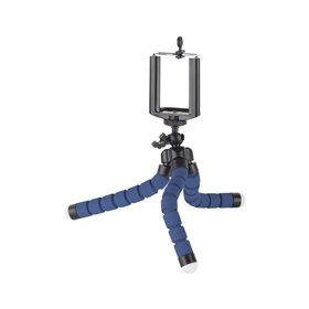 Držiak tripod/statív pre smartfón, kameru modrý Kruger&Matz