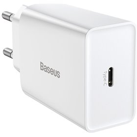 Sieťová nabíjačka USB-C 20W Speed Mini Quick Charger BASEUS