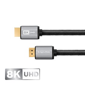 Kábel HDMI - HDMI 2.1V 8K 0,9m  Kruger&Matz