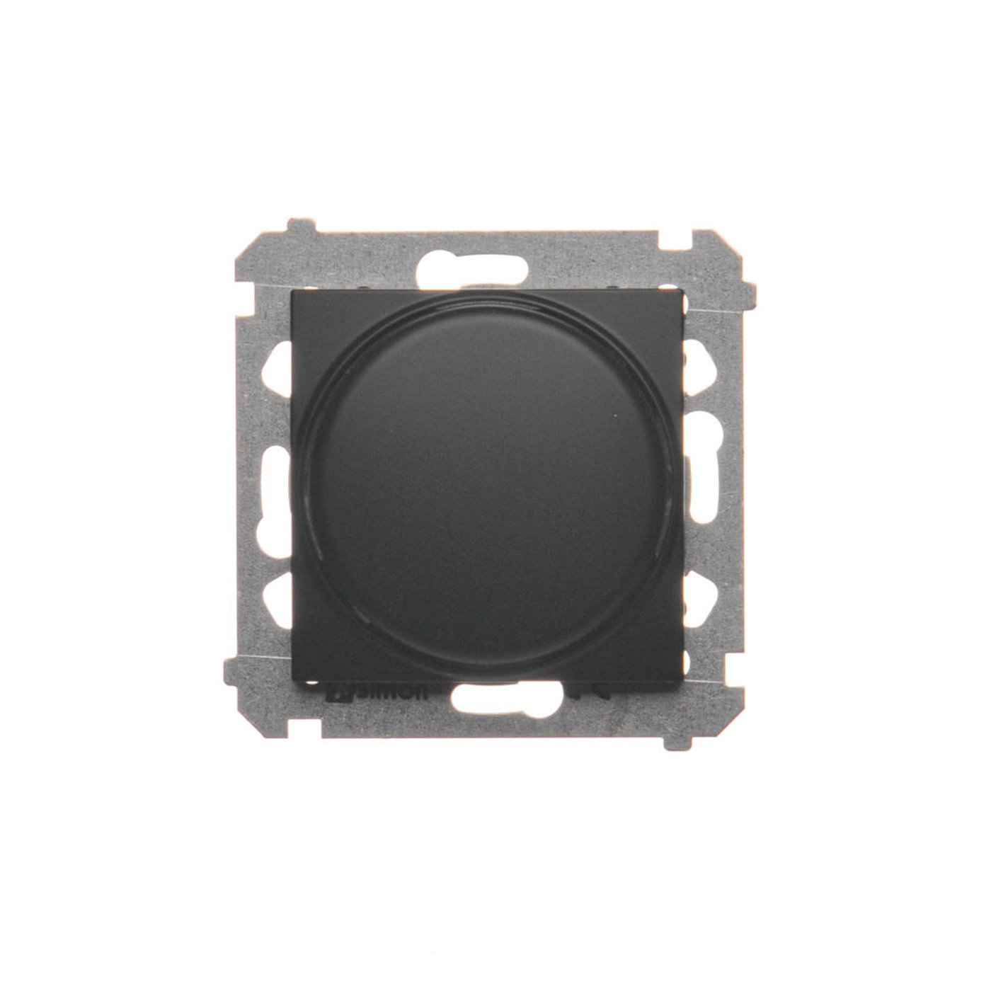 Stmievač otočný Simon 54 premium pre LED modul čierna matná