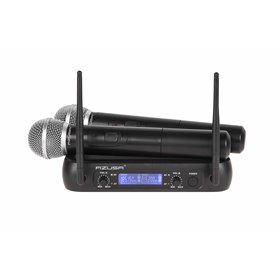 Mikrofón bezdrôtový VHF WR-358LD ručný 2-kanál