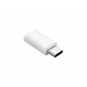 Redukcia Micro USB - USB C strieborna