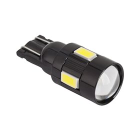 Autožiarovka LED (Canbus) T10 6SMD 5730 12V (2ks) blister