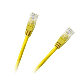 Kábel UTP 8P8C-8P8C  0,5m CCA žltý