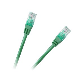 Kábel UTP 8P8C-8P8C  0,5m CCA zelený